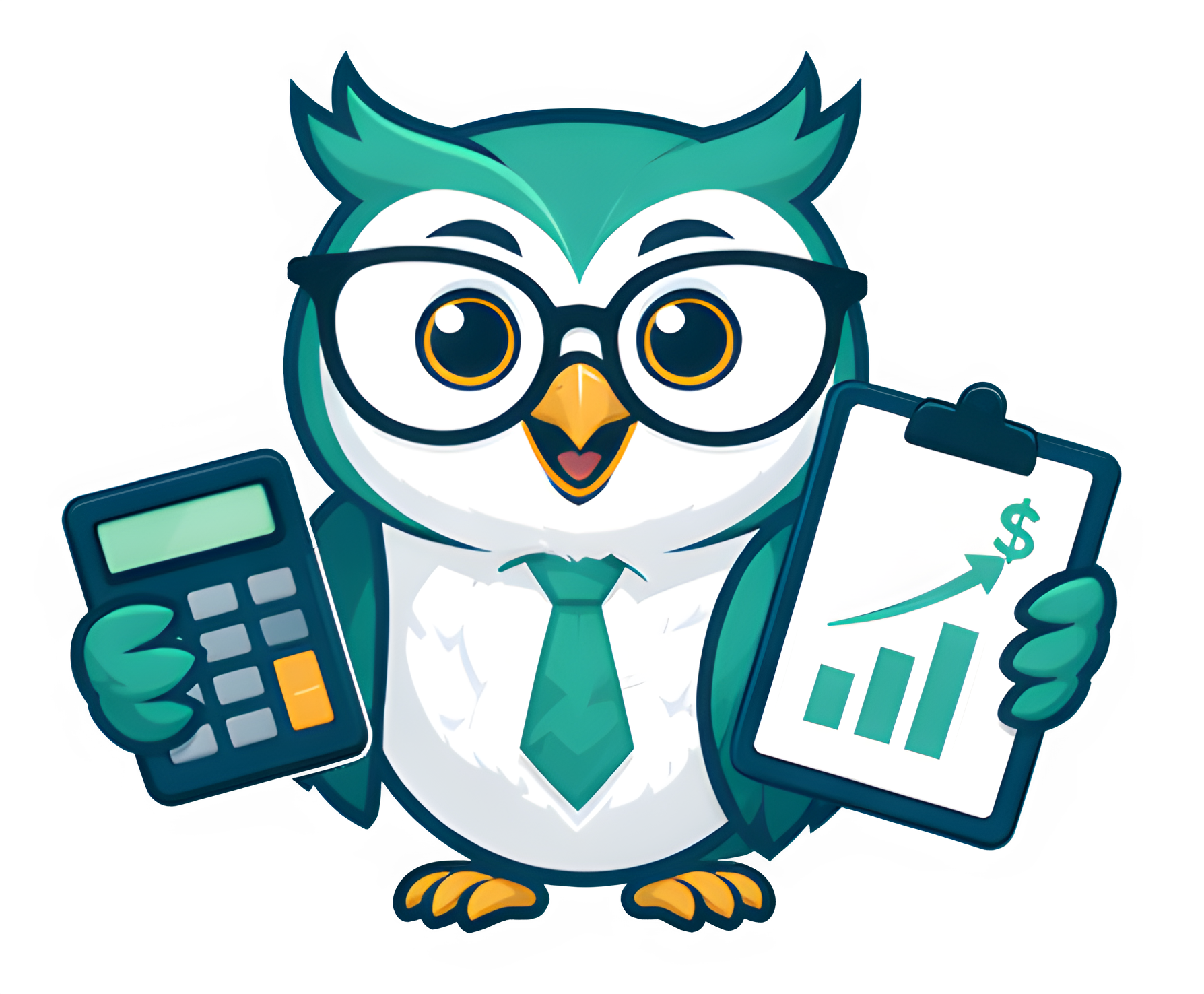The Finance Helper mascot